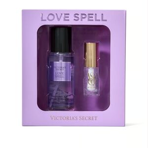 Victoria's Secret Love Spell Body Mist & Lip Gloss Gift Set.